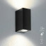 LED Tuinverlichting - Buitenlamp - Sanola Hoptron XL - GU10 Fitting - Vierkant - Mat Zwart - Aluminium 9