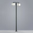 LED Tuinverlichting - Buitenlamp - Trion Cubirino - Staand - 5W - E27 Fitting - 2-lichts - Mat Zwart - Aluminium 2