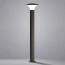 LED Tuinverlichting - Buitenlamp - Trion Karminy XL - Staand - 5W - E27 Fitting - Mat Zwart - Aluminium 2