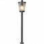 LED Tuinverlichting - Staande Buitenlamp - Trion Civonu - E27 Fitting - 1-lichts - Spatwaterdicht IP44 - Rond - Mat Antraciet - Aluminium 2