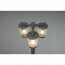 LED Tuinverlichting - Staande Buitenlamp - Trion Civonu - E27 Fitting - 3-lichts - Spatwaterdicht IP44 - Rond - Mat Antraciet - Aluminium 8