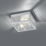 LED Tuinverlichting - Tuinlamp Plafond - Trion Garinola - E27 Fitting - 2-lichts - Mat Grijs - Aluminium 2