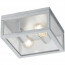 LED Tuinverlichting - Tuinlamp Plafond - Trion Garinola - E27 Fitting - 2-lichts - Mat Grijs - Aluminium