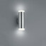 LED Tuinverlichting - Tuinlamp - Trion Arinat - Wand - 2-lichts - 4W - Warm Wit 3000K - Rond - Mat Nikkel - Aluminium 2