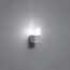 LED Tuinverlichting - Tuinlamp - Trion Hudsy - Wand - 4W - Warm Wit 3000K - Vierkant - Mat Titaan - Aluminium 3