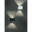 LED Tuinverlichting - Tuinlamp - Trion Rosina - Wand - 4W - Mat Zwart - Kunststof 5