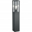 LED Tuinverlichting - Vloerlamp - Trion Garinola - Staand - E27 Fitting - Mat Zwart - Aluminium