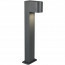 LED Tuinverlichting - Vloerlamp - Trion Royina - Staand - GU10 Fitting - Mat Zwart - Aluminium