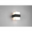 LED Tuinverlichting - Wandlamp Buitenlamp - Trion Mollo Up and Down - 4W - Warm Wit 3000K - 1-lichts - Rond - Mat Antraciet - Aluminium 3