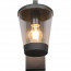 LED Tuinverlichting - Wandlamp - Trion Civonu - E27 Fitting - Rechthoek - Spatwaterdicht IP44 - Mat Antraciet - Kunststof 3