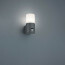 LED Tuinverlichting - Wandlamp - Trion Hosina - Bewegingssensor - E27 Fitting - Mat Zwart - Aluminium 2