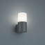 LED Tuinverlichting - Wandlamp - Trion Hosina - E27 Fitting - Mat Zwart - Aluminium 2