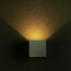 LED Tuinverlichting - Wandlamp - Viron Ultimo - 6W - Warm Wit 3000K - Vierkant - Mat Wit - Aluminium 11