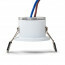 LED Veranda Spot Verlichting - 1W - Natuurlijk Wit 4000K - Inbouw - Rond - Mat Wit - Aluminium - Ø31mm 3