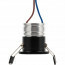LED Veranda Spot Verlichting - 3W - Warm Wit 3000K - Inbouw - Rond - Mat Zwart - Aluminium - Ø31mm 3