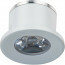 LED Veranda Spot Verlichting 6 Pack - 1W - Natuurlijk Wit 4000K - Inbouw - Dimbaar - Rond - Mat Wit - Aluminium - Ø31mm 2