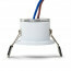 LED Veranda Spot Verlichting 6 Pack - 1W - Natuurlijk Wit 4000K - Inbouw - Dimbaar - Rond - Mat Wit - Aluminium - Ø31mm 4