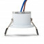 LED Veranda Spot Verlichting 6 Pack - 1W - Natuurlijk Wit 4000K - Inbouw - Rond - Mat Wit - Aluminium - Ø31mm 4