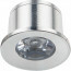 LED Veranda Spot Verlichting 6 Pack - 1W - Natuurlijk Wit 4000K - Inbouw - Rond - Mat Zilver - Aluminium - Ø31mm 2