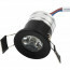 LED Veranda Spot Verlichting 6 Pack - 3W - Natuurlijk Wit 4000K - Inbouw - Rond - Mat Zwart - Aluminium - Ø31mm 3