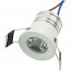 LED Veranda Spot Verlichting 6 Pack - 3W - Warm Wit 3000K - Inbouw - Rond - Mat Wit - Aluminium - Ø31mm 3