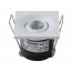 LED Veranda Spot Verlichting 6 Pack - Inbouw Vierkant 1W - Natuurlijk Wit 4200K - Mat Wit Aluminium - 40mm 2