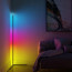 LED Vloerlamp - Moderne Hoeklamp - Smart Slimme WiFi LED - Besty Floran - RGB - Dimbaar - Afstandsbediening - Mat Zwart 6