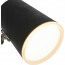 LED Vloerlamp - Trion - 12W - Warm Wit 3000K - 3-lichts - Touch Schakelaar - Rond - Mat Zwart - Aluminium 3