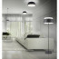 LED Vloerlamp - Trion Barnaness - E27 Fitting - 3-lichts - Rond - Mat Zwart - Aluminium 4