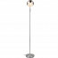 LED Vloerlamp - Trion Flatina - E14 Fitting - Flexibele Arm - Rond - Mat Nikkel - Aluminium 3