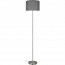 LED Vloerlamp - Trion Hotia - E27 Fitting - Rond - Mat Grijs - Aluminium 2