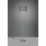 LED Vloerlamp - Trion Hotia - E27 Fitting - Rond - Mat Grijs - Aluminium 3