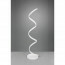LED Vloerlamp - Trion Sunico - 34W - Aanpasbare Kleur - Dimbaar - Rond - Mat Wit - Aluminium 7