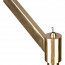 LED Vloerlamp - Vloerverlichting - Trion Cindy - E27 Fitting - Rond - Mat Goud - Aluminium 2