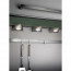 LED Wandlamp - Trion Ecoli - 9W - Warm Wit 3000K - Driehoek - Mat Nikkel - Aluminium 2