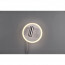 LED Wandlamp - Trion Jodan - 7W - Warm Wit 3000K - Rond - Mat Nikkel - Aluminium 14