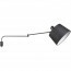 LED Wandlamp - Wandverlichting - Trion Badi - E27 Fitting - Rond - Mat Zwart - Aluminium 4