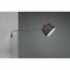 LED Wandlamp - Wandverlichting - Trion Badi - E27 Fitting - Rond - Mat Zwart - Aluminium 7
