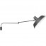 LED Wandlamp - Wandverlichting - Trion Bolan - E27 Fitting - Rond - Mat Zwart - Aluminium 4