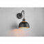 LED Wandlamp - Wandverlichting - Trion Palmo - E27 Fitting - Rond - Mat Zwart - Aluminium 10