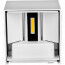 LED Wandlamp - Wandverlichting - Viron Ultimo - 6W - Natuurlijk Wit 4000K - Vierkant - Mat Wit - Aluminium 2