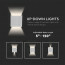 LED Wandlamp - Wandverlichting - Viron Ultimo - 6W - Natuurlijk Wit 4000K - Vierkant - Mat Wit - Aluminium 9