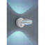 LED Wandlamp WiZ - Trion Visitas - 6W - Aanpasbare Kleur - 2-lichts - Rond - Mat Wit - Aluminium 6