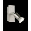 LED Wandspot - Trion Nimo - GU10 Fitting - 3W - Warm Wit 3000K - 1-lichts - Rechthoek - Mat Nikkel - Aluminium 2
