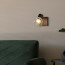 LED Wandspot - Wandverlichting - Trion Ordan - E14 Fitting - Zwart/Goud 2