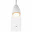 LED Wandspot - Wandverlichting - Trion Wolly - GU10 Fitting - 1-lichts - Rechthoek - Mat Wit - Aluminium 2