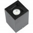 LED Opbouwspot - Plafondspot - Viron Halo - GU10 Fitting - Vierkant - Mat Zwart - Aluminium 4