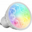 Mi-Light - LED Spot Set GU10 - Smart LED - Wifi LED - Slimme LED - 4W - RGB+CCT - Aanpasbare Kleur - Dimbaar - Pragmi Aerony Pro - Inbouw Rond - Mat Nikkel - Kantelbaar - Ø82mm 7