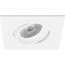 Mi-Light - LED Spot Set GU10 - Smart LED - Wifi LED - Slimme LED - 4W - RGB+CCT - Aanpasbare Kleur - Dimbaar - Pragmi Borny Pro - Inbouw Vierkant - Mat Wit - Kantelbaar - 92mm 2