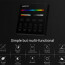 Mi-Light MiBoxer - Smart Touch Wandbediening - RGB+CCT - 4 Zone - Mat Zwart 3